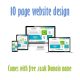 10 page website design belfast